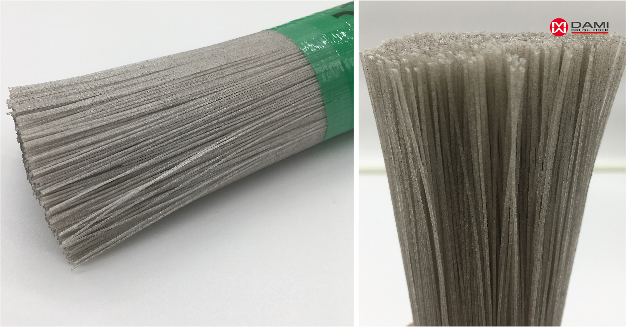 aluminum oxide ao polyamide nylon pa612 abrasive filament