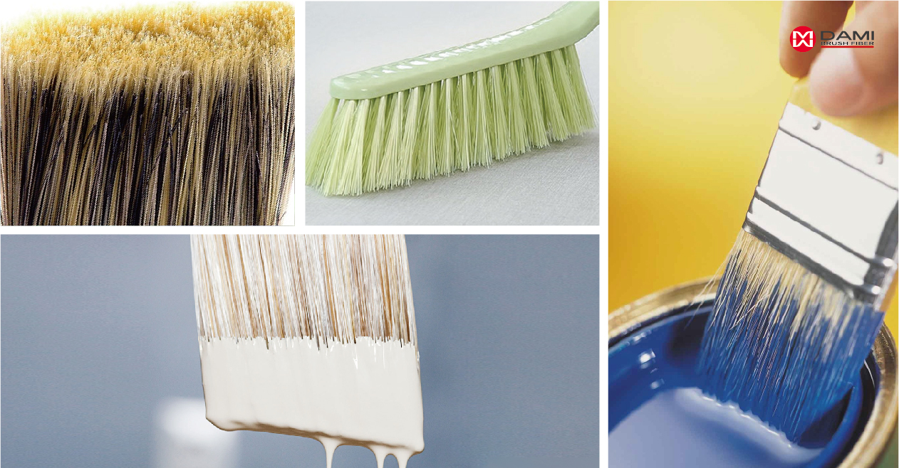paint brush bristle PET Hollow Bristle Fiber Filament插图1
