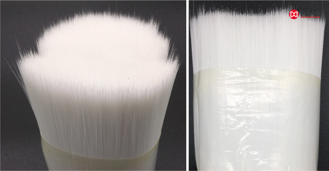 paint brush filament White Solid Tapered Paint Brush Mono Bristle Filament插图