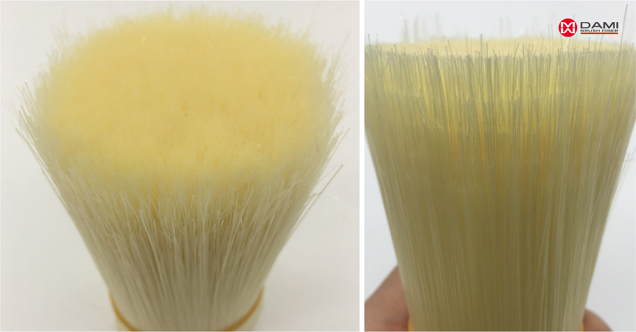 paint brush filament Off-white Sythetic Imitation Paint Brush Bristle Filament插图