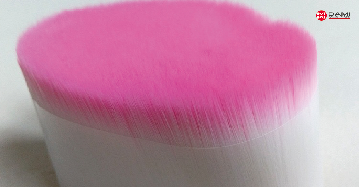 Dyed Color Tips Tapered Facial Mask Brush Hair Bristle插图 Dyed Color Tips Tapered Facial Mask Brush Hair Bristle插图