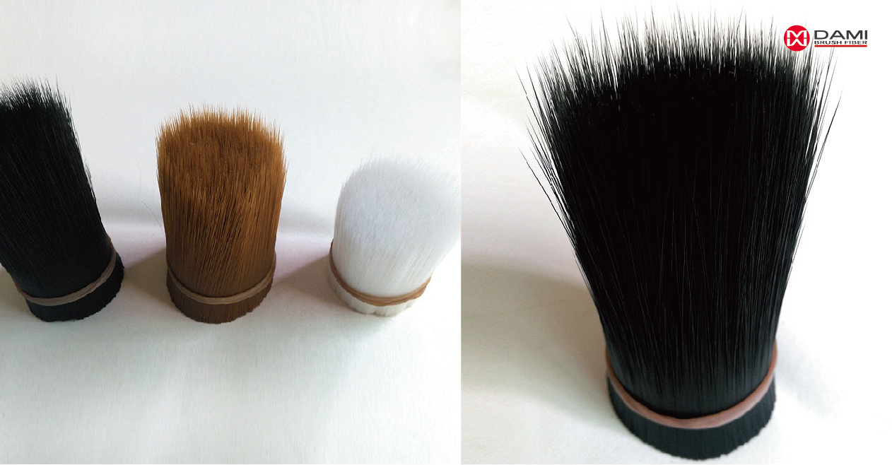 cosmetic brush hair Black Synthetic Artificial Comestic Brush Bristle插图