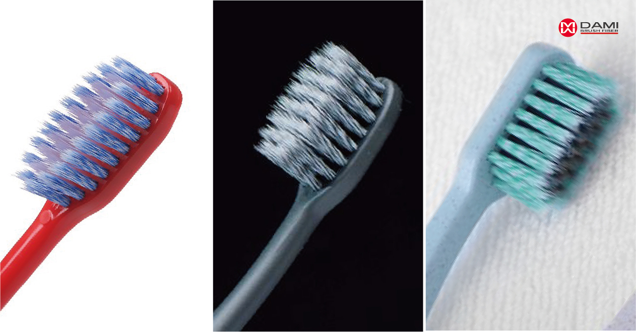 spiral twisted PBT double tapered toothbrush bristle filament Spiral Twisted PBT Double Tapered Toothbrush Bristle Filamen插图