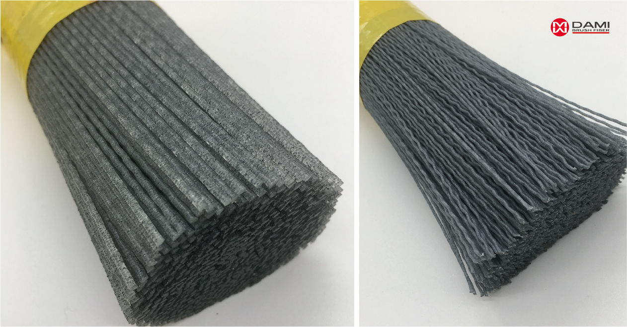 sic silicon carbide grit abrasive nylon polyamide pa6 wire fiber bristle filament SIC Silicon Carbide Abrasive Nylon PA6 Fiber Wire Filament插图1