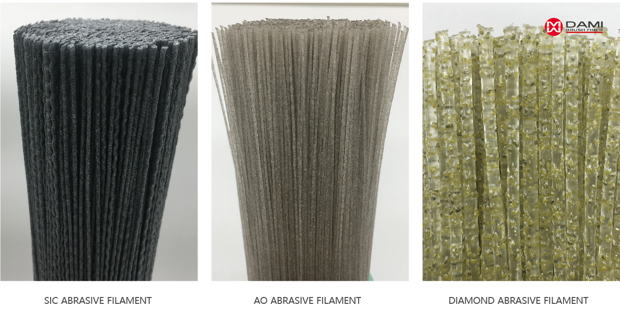 abrasive nylon filament Aluminum Oxide Abrasive Nylon PA6 Wire Fiber Filament插图2