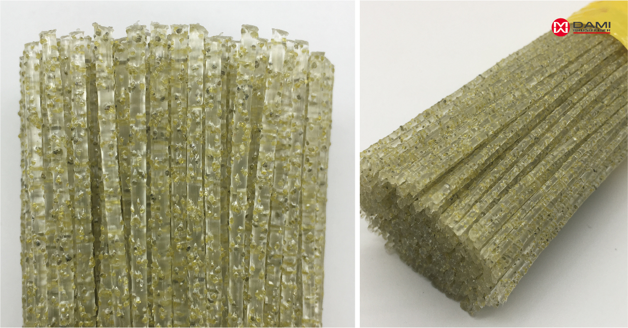 diamond abrasive nylon polyamide fiber wire bristle filament Diamond Nylon Polyamide PA612 Abrasive Wire Fiber Filament插图1